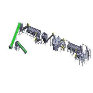 HDPE piimapudeli ringlussevõtt ja pesumasin